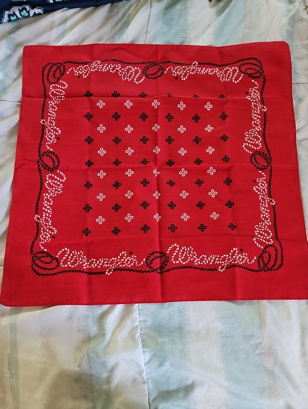 NWOT Vintage Wrangler Bandana 21" Square